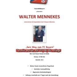 FeiernMitBayern präsentiert: Walter Mennekes