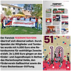 Wir sind im FC Bayern-Mitglieder-Magazin „51“!